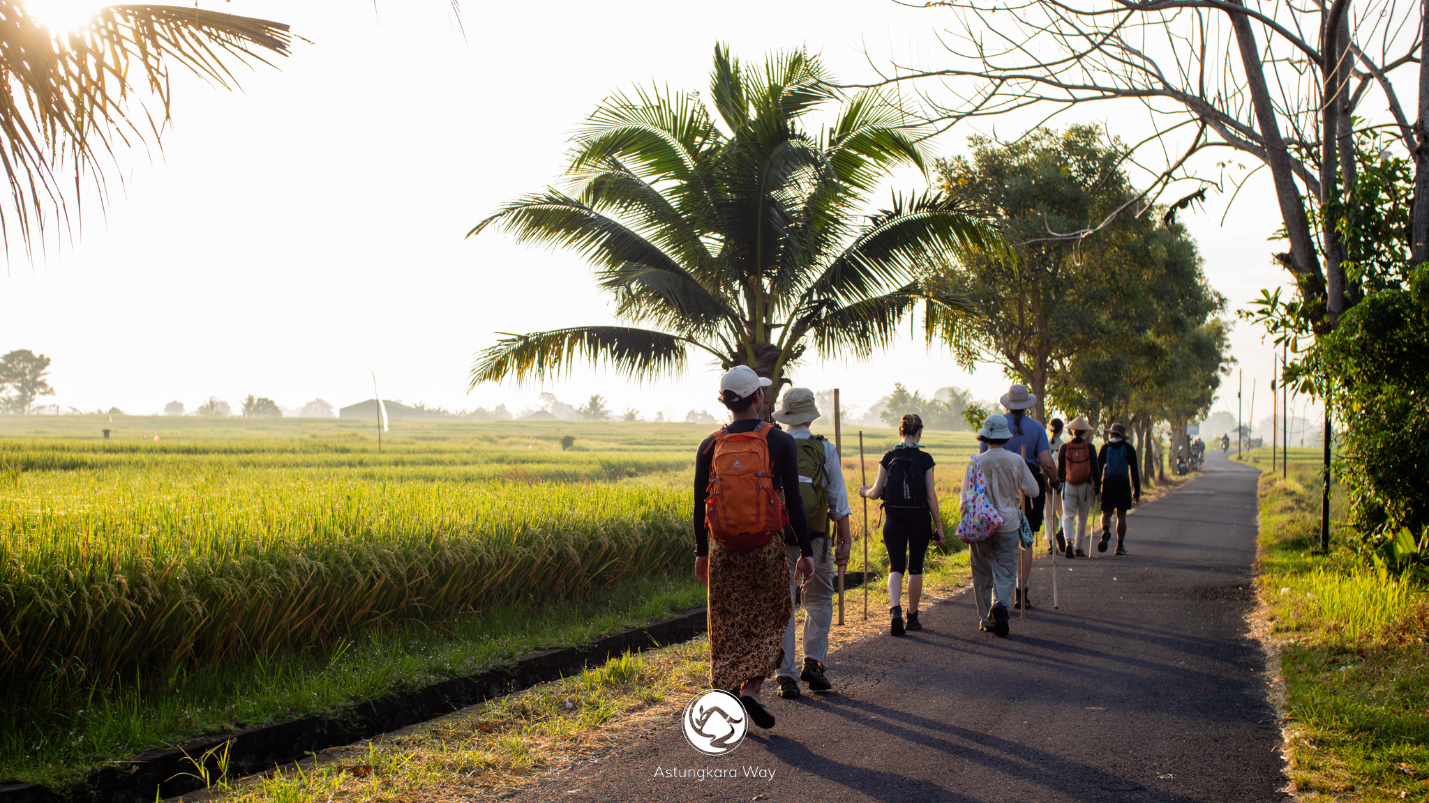 10 Day Walking Pilgrimage Journey w/ Astungkara Trail, Indonesia